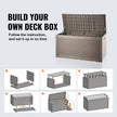 VEVOR Deck Box, 100 Gallon Outdoor Storage Box, 48.0