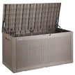 VEVOR Deck Box, 100 Gallon Outdoor Storage Box, 48.0