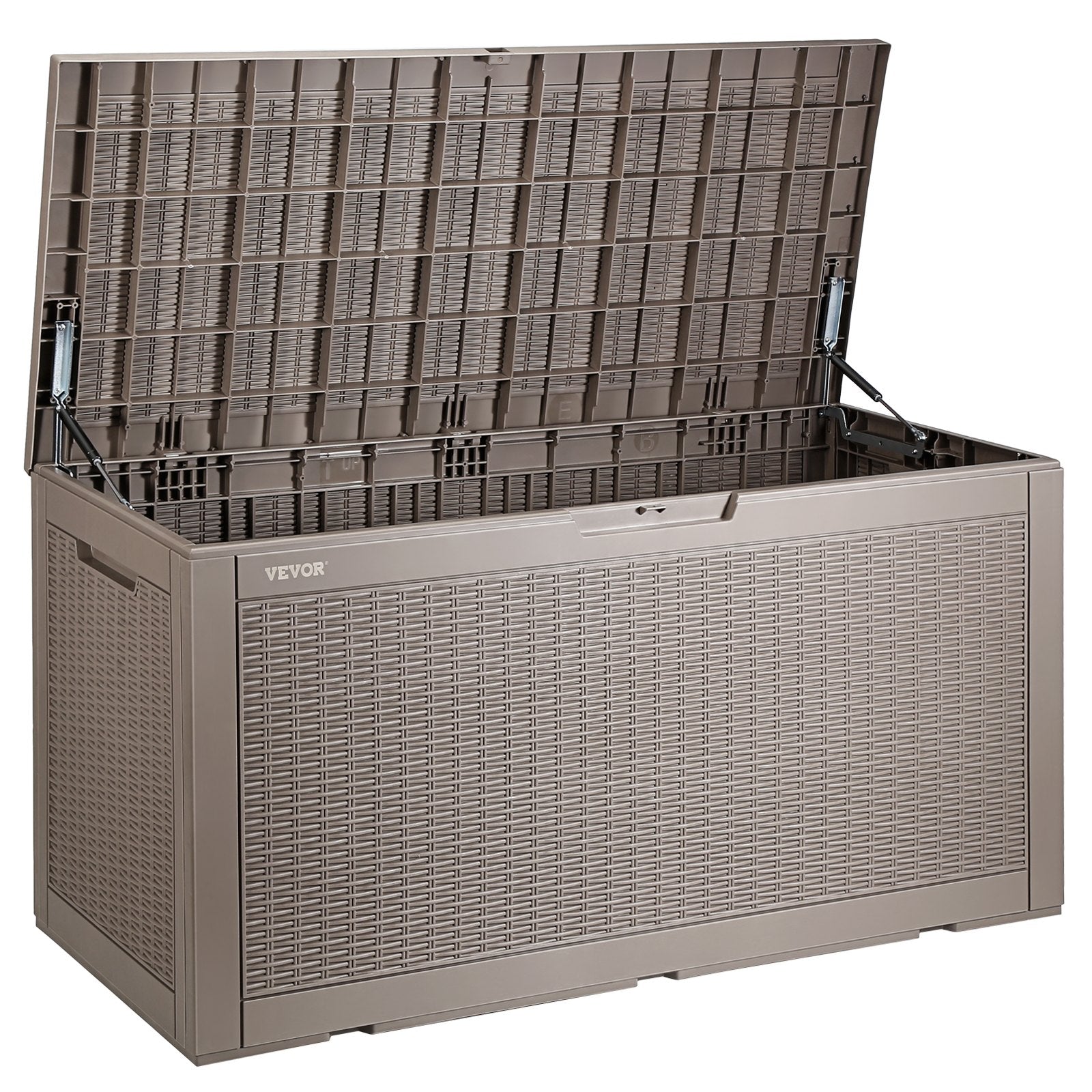 VEVOR Deck Box, 100 Gallon Outdoor Storage Box, 48.0