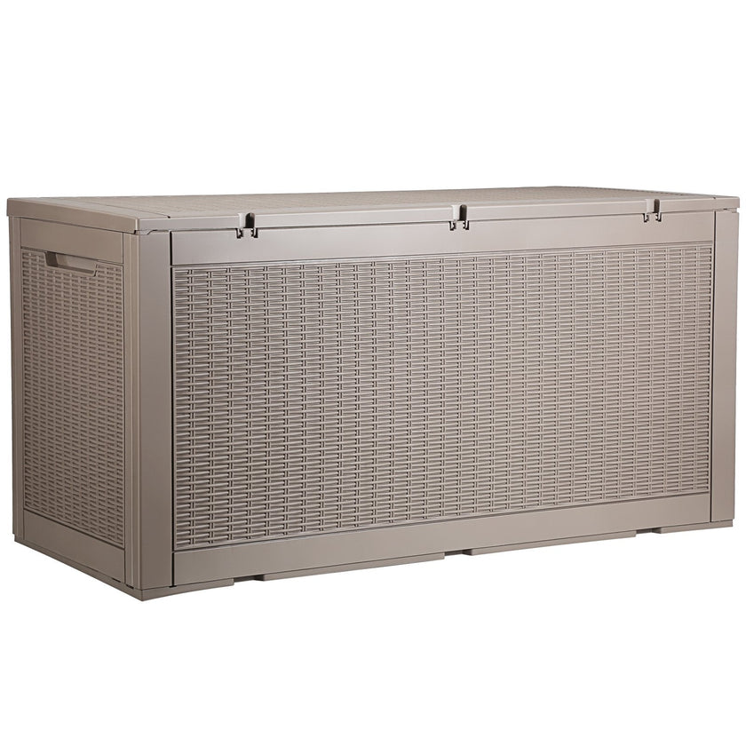 VEVOR Deck Box, 100 Gallon Outdoor Storage Box, 48.0