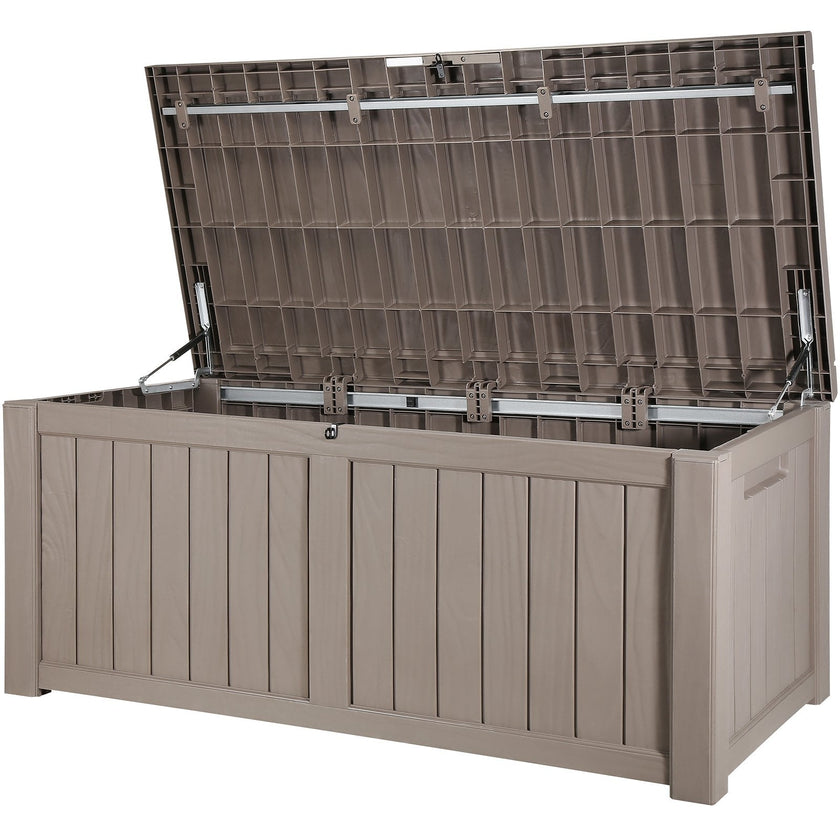 VEVOR Deck Box, 120 Gallon Outdoor Storage Box, 56.3