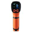 VEVOR Infrared Thermometer, -40~2732°F Dual Laser Temperature Gun Non-Contact, Handheld IR Heat Temperature Gun with Adjustable Emissivity for Metal Smelting/Cooking/Pizza Oven/Engine(Not for Human)