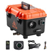 VEVOR Diesel Heater, 8KW, DC 12V/24V, All in One Portable Diesel Air Heater with Remote Control and LCD Screen, Fast Heating Low Noise, 1.1 Gal Fuel Tank for Trucks, Vans, RVs, Campers, and Garages