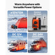 8KW Diesel Air Heater, 12V/24V All-in-One Portable Parking Heater with Remote Control and LCD Screen