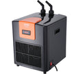 VEVOR Aquarium Chiller, 92 Gal 348 L, 1/4 HP Hydroponic Water Chiller, Quiet Refrigeration Compressor for Seawater and Fresh Water, Fish Tank Cooling System with Pump/Hose, for Jellyfish, Coral Reef