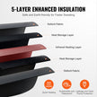 VEVOR Sauna Blanket for Detoxification, Portable Far Infrared Sauna for Home, Oxford Sauna Bag w/ Arm Holes & Carbon Fiber Heating, 1-6 Level Adjustable Temp 95-176?, 5-60 Minutes Timer, 71 x 31 in