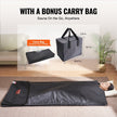 VEVOR Sauna Blanket for Detoxification, Portable Far Infrared Sauna for Home, PU Sauna Bag w/  Therapy Stones & Carbon Fiber Heating, 1-6 Level Adjustable Temp 95-185?, 1-60 Minutes Timer, 75 x 35in