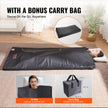 VEVOR Sauna Blanket for Detoxification, Portable Far Infrared Sauna for Home Relaxation, 1-6 Level Adjustable Temprature Rannge 95-185?, 1-60 Minutes Timer, Far Infrared Carbon Heating Sauna Bag