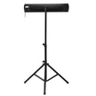 VEVOR Infrared Heater 1500W Electric Space Heater Remote Control 3 Speeds 34in