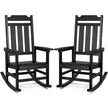 VEVOR Porch Rocker HIPS Outdoor Rocking Chair High Back 2 pcs 400 lbs Weight