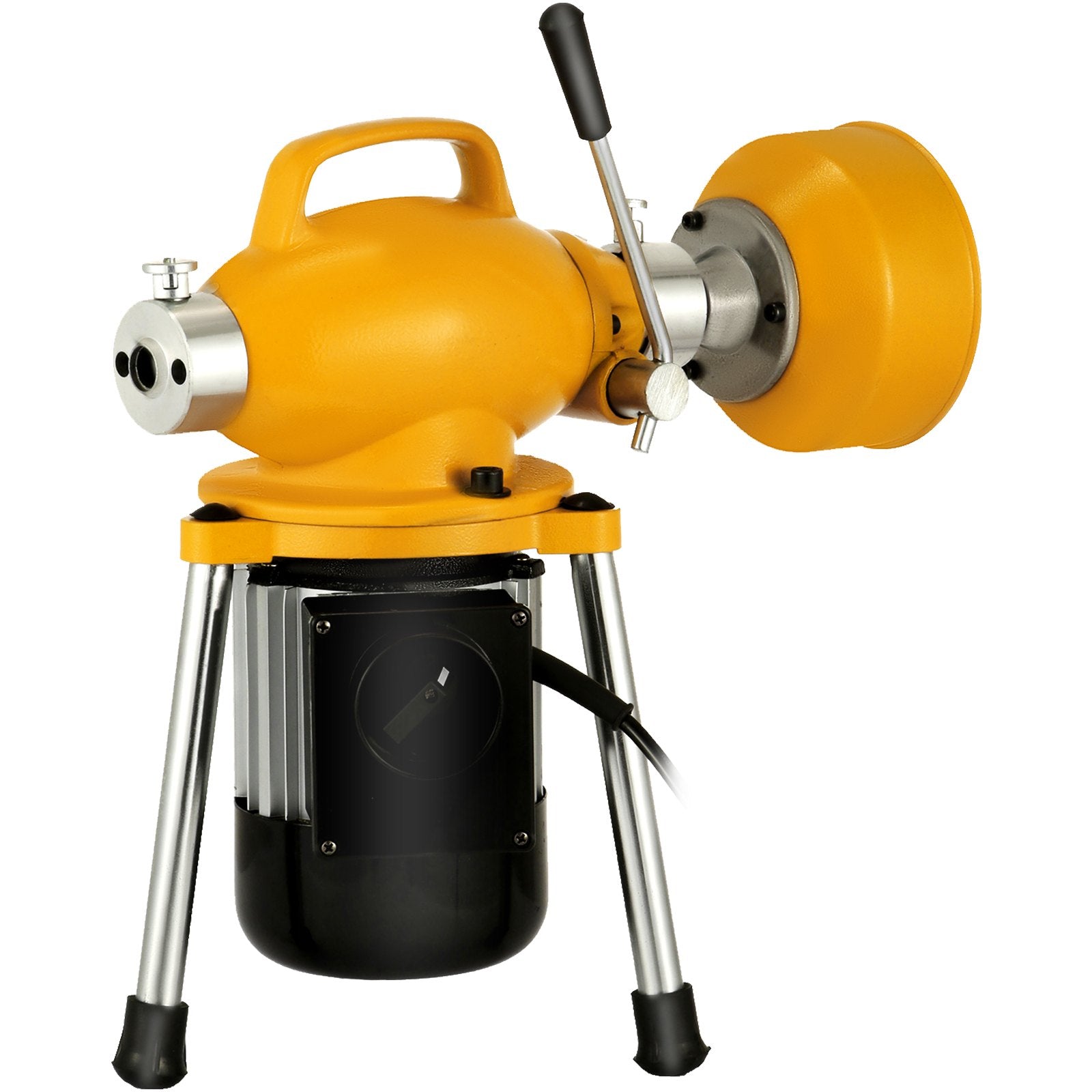 VEVOR Drain Cleaner Machine, 66Ft x2/3Inch Electric Drain Auger with 2 Cables for 3/4\