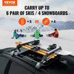 VEVOR Ski Snowboard Roof Rack 31.7