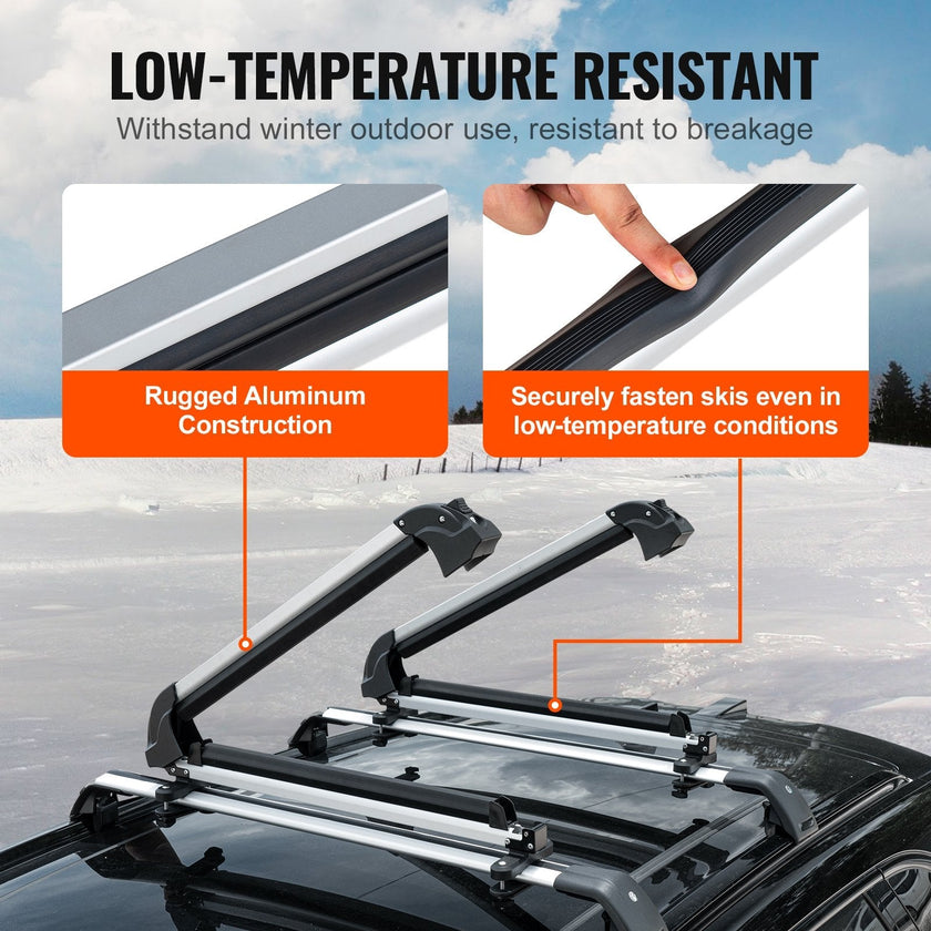 VEVOR Ski Snowboard Roof Rack 31.7