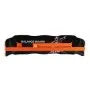 VEVOR Wooden Balance Board Trainer for Adults, Curved Wobble Board for Core Strength, Balance Training, Yoga & Standing Desk Exercise, 441 lb Capacity, Black & Orange