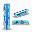 VEVOR Wooden Balance Board Trainer for Adults, Curved Wobble Board for Core Strength, Balance Training, Yoga & Standing Desk Exercise, 441 lb Capacity, Black & Orange