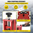 VEVOR Electric Wire Stripping Machine, Portable Scrap Wire Stripping Tool with Gear Motor, Automatic Wire Stripper Compact Aluminum Alloy Structure for Scrap Copper Recycling 1.5mm-20mm in Diameter