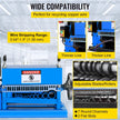 VEVOR Wire Stripping Machine DA 0.06 inch -1.5 inch,Wire Stripper Machine 11 Channels 10 Blades, Automatic Wire Stripping Tool with Manual Hand Cranked Industrial for Recycling Copper Wire