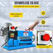 VEVOR Wire Stripping Machine DA 0.06 inch -1.5 inch,Wire Stripper Machine 11 Channels 10 Blades, Automatic Wire Stripping Tool with Manual Hand Cranked Industrial for Recycling Copper Wire