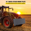 VEVOR Skid Steer Quick Attachment Plate & Conversion Adapter Latch Box 1/4