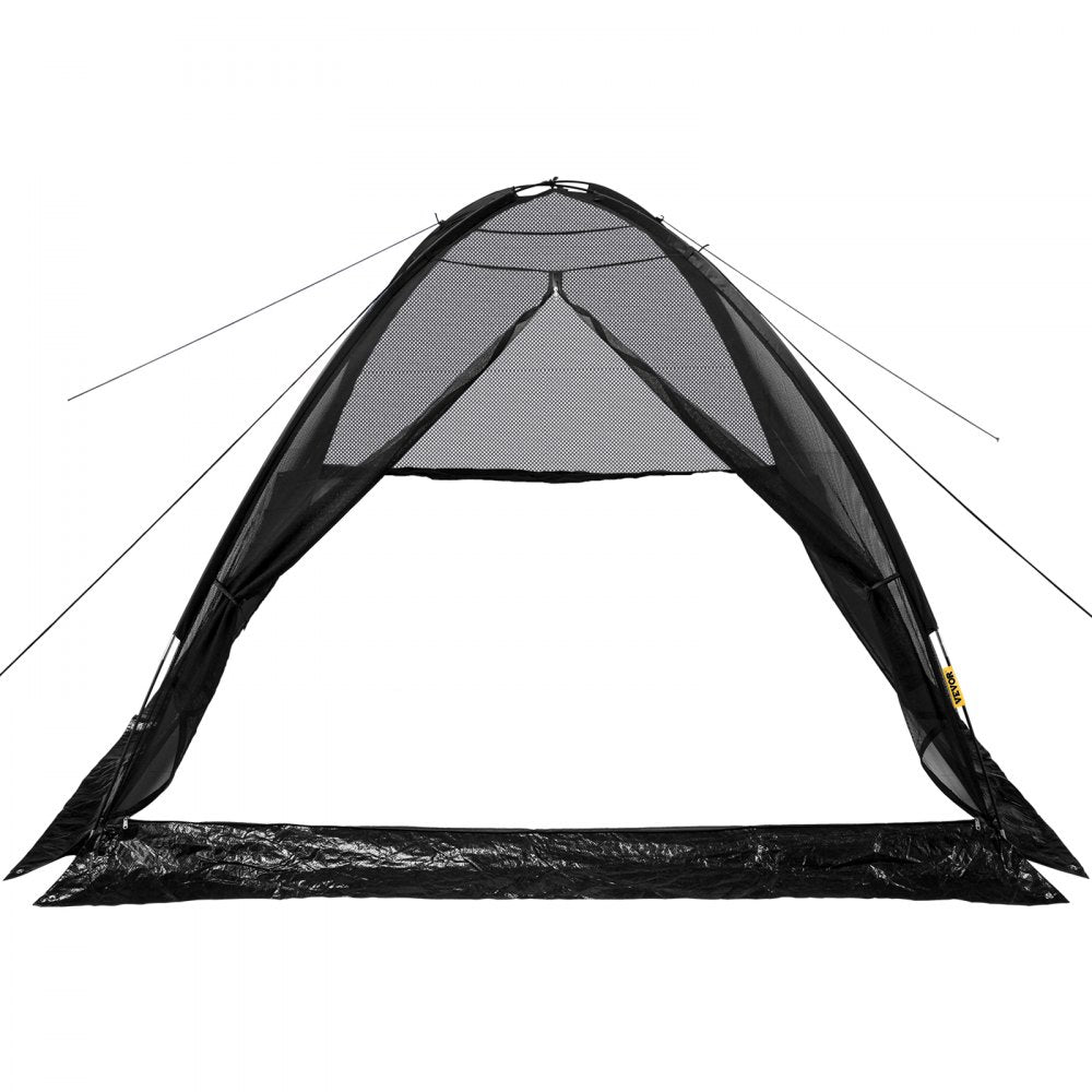 VEVOR Pond Cover Dome Garden Pond Net 10x14 FT Black Netting Covers for Leaves