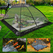 VEVOR Pond Cover Dome Garden Pond Net 9x12 FT Black Netting Covers for Leaves