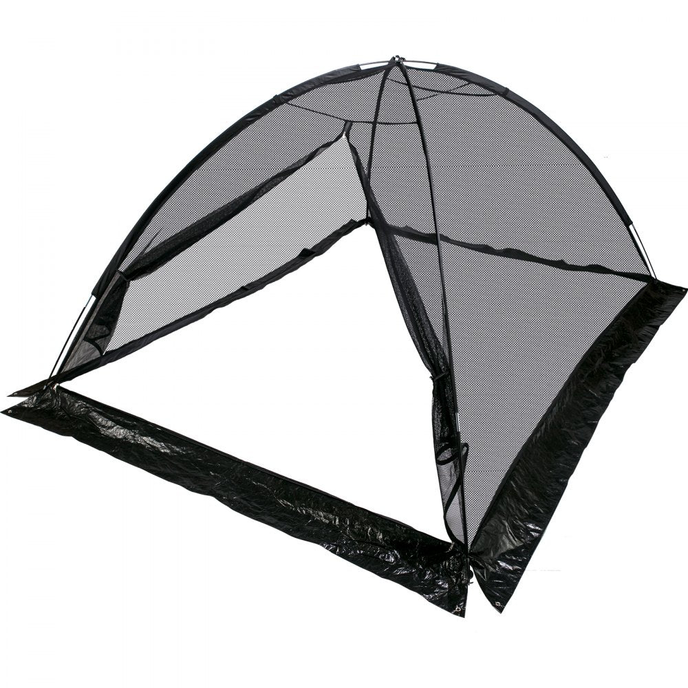 VEVOR Pond Cover Dome Garden Pond Net 9x12 FT Black Netting Covers for Leaves