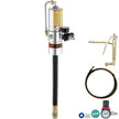 VEVOR Grease Pump, 50:1 Pressure Ratio Air Operated Grease Pump with 13 ft High Pressure Hose and Grease Gun, Pneumatic Grease Pump, Portable Lubrication Grease Pump with 360° Swivel Grease Gun Head