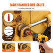 VEVOR Grease Gun Coupler, 10000 PSI High Pressure, 3-Jaw Locking, Quick Release Grease Gun Tip with Hose/Zerk Fittings Cleaner/Leak-Proof Cap, Compatible with All Grease Guns 1/8