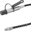 VEVOR Grease Gun Coupler, 10000 PSI High Pressure, 3-Jaw Locking, Quick Release Grease Gun Tip with Hose/Zerk Fittings Cleaner/Leak-Proof Cap, Compatible with All Grease Guns 1/8
