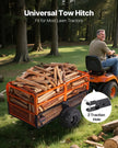 VEVOR Dump Trailer 1800 lbs 28 Cu. Ft Tow Behind Steel Garden Yard Trailer Cart