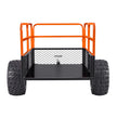 VEVOR Dump Trailer 1800 lbs 28 Cu. Ft Tow Behind Steel Garden Yard Trailer Cart