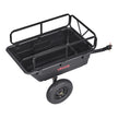 VEVOR Dump Trailer 500 lbs 10 Cu. Ft Tow Behind Plastic Garden ATV Trailer Cart