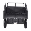 VEVOR Steel Dump Cart 10 Cu. Ft 500LB for ATV/UTV Trailer Tow Behind Heavy Duty