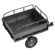 VEVOR Steel Dump Cart 10 Cu. Ft 500LB for ATV/UTV Trailer Tow Behind Heavy Duty