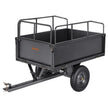 VEVOR Steel Dump Cart 17 Cu. Ft 600LB for ATV/UTV Trailer Tow Behind Heavy Duty