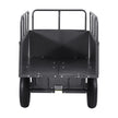 VEVOR Steel Dump Cart 17 Cu. Ft 600LB for ATV/UTV Trailer Tow Behind Heavy Duty