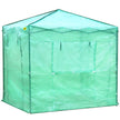 Vevor Walk-in Greenhouse Portable Pop-up Garden 8x6ft W/roll-up Doors & Windows