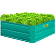 VEVOR Galvanized Raised Garden Bed, 32