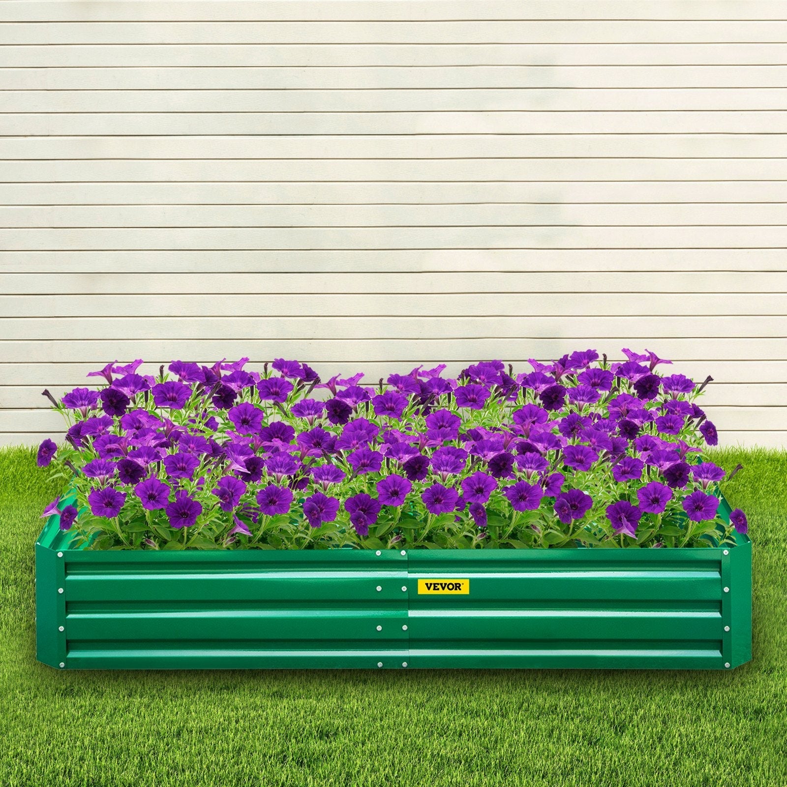 VEVOR Galvanized Raised Garden Bed, 48
