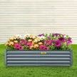 VEVOR Galvanized Raised Garden Bed, 48