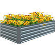 VEVOR Galvanized Raised Garden Bed, 48