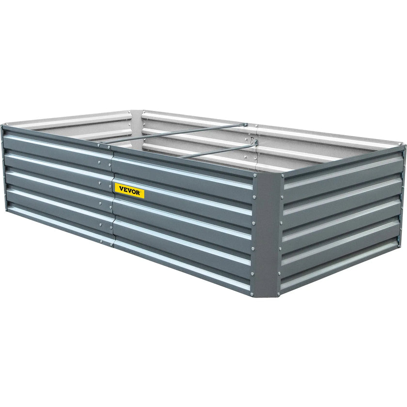 VEVOR Galvanized Raised Garden Bed, 48