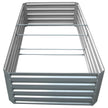 VEVOR Galvanized Raised Garden Bed, 48