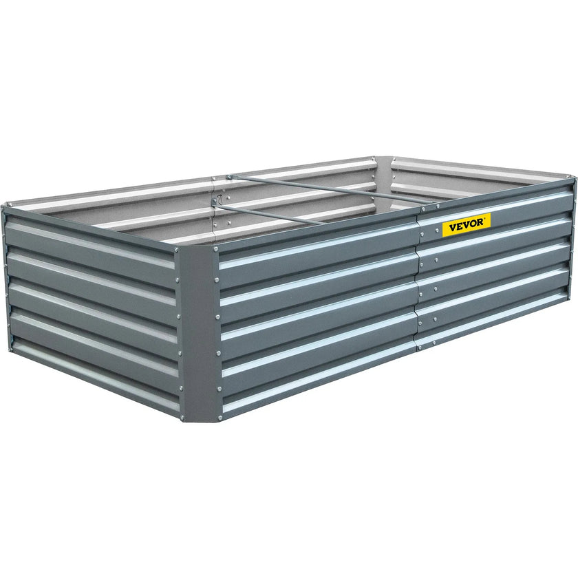 VEVOR Galvanized Raised Garden Bed, 48