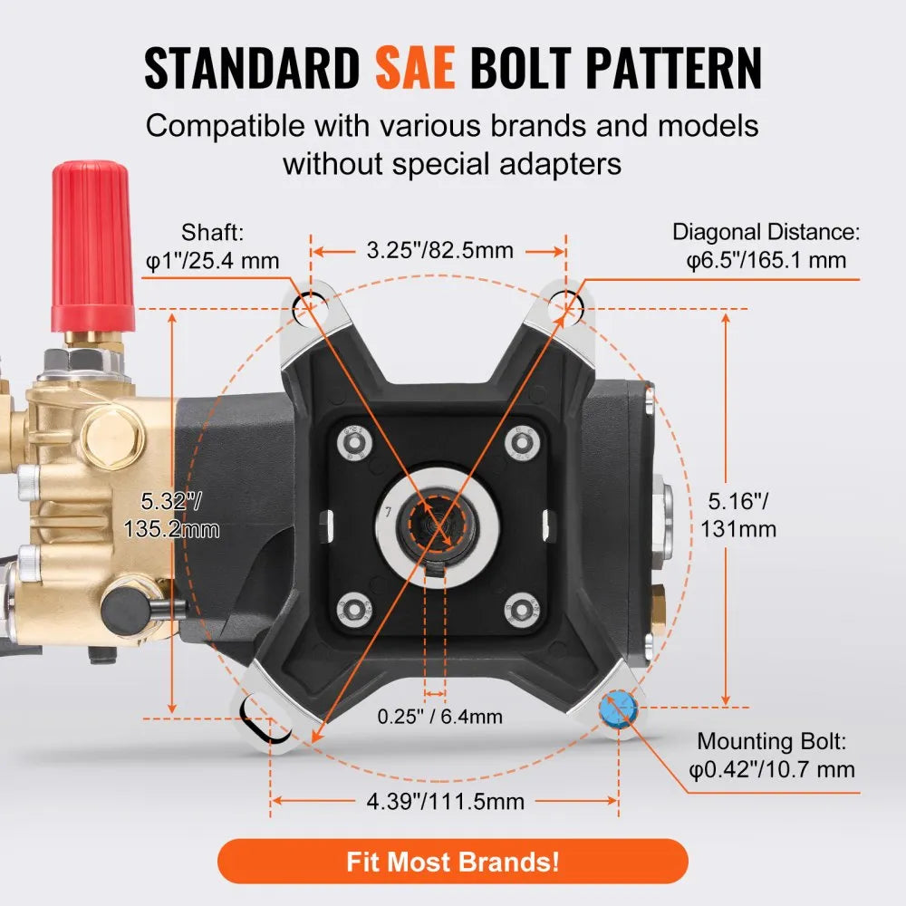 VEVOR Pressure Washer Pump 1