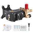 VEVOR Pressure Washer Pump 1 in Shaft Horizontal Triplex Plunger 4000 PSI 4.0GPM