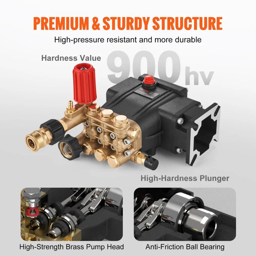 VEVOR Pressure Washer Pump Power Washer Pump 3/4