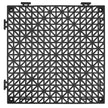 VEVOR Modular Interlocking Cushion, Black PVC Drainage Mats, 50 Pack Floor Tiles, Non-Slip Drainage Floor Tile, Bathroom Anti-Slip Mat, Kitchen Drainage Tile, Pool Floor Tile, Restroom Floor Mat, Wet Area Floor Tiles, Interlocking PVC Mats