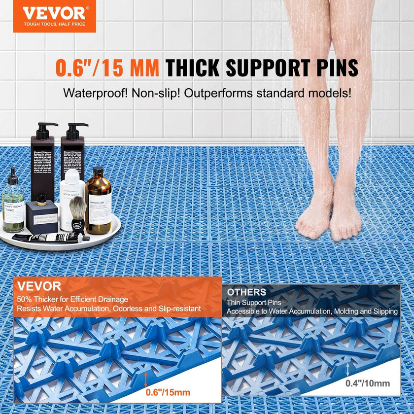 VEVOR Modular Interlocking Cushion, 50 Pack 12