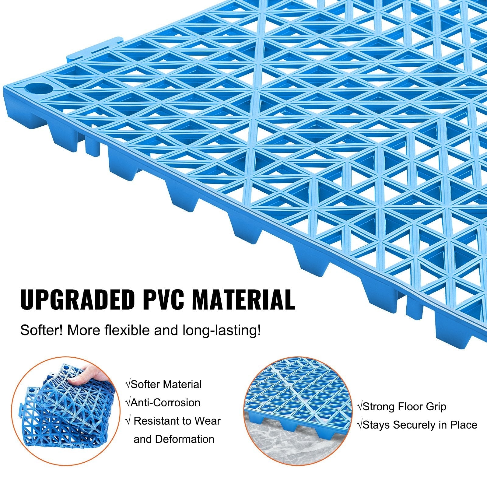 VEVOR Modular Interlocking Cushion, 50 Pack 12